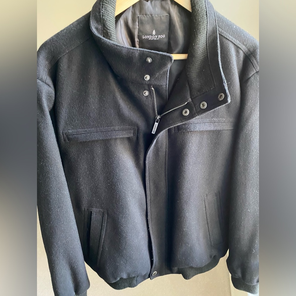 London Fog mens pea coat